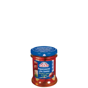 Peperoncini ripieni di tonno sott'olio