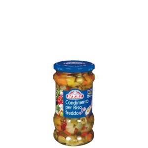 Condimento pasta e riso freddo in olio