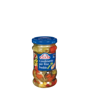 Condimento pasta e riso freddo senza olio