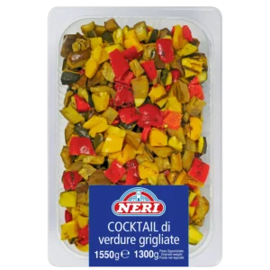 Vaschetta di cocktail di verdure grigliate