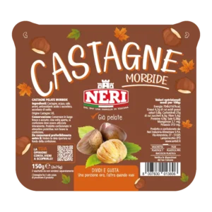 Snack di castagne morbide