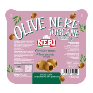 Snack di olive toscane denocciolate