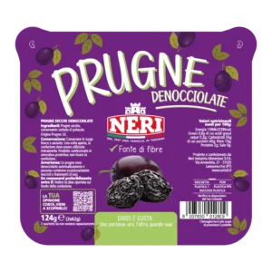 Snack di prugne denocciolate