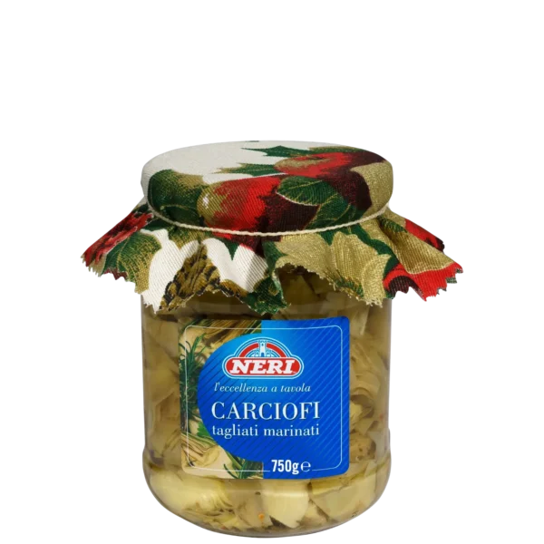 Ricorrenza carciofi tagliati marinati